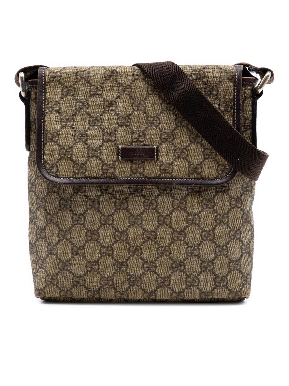 Gucci Gg Supreme Crossbody Pre-Loved #295339G42B
